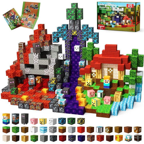 LilToyLab™ Magnetic Building Blocks