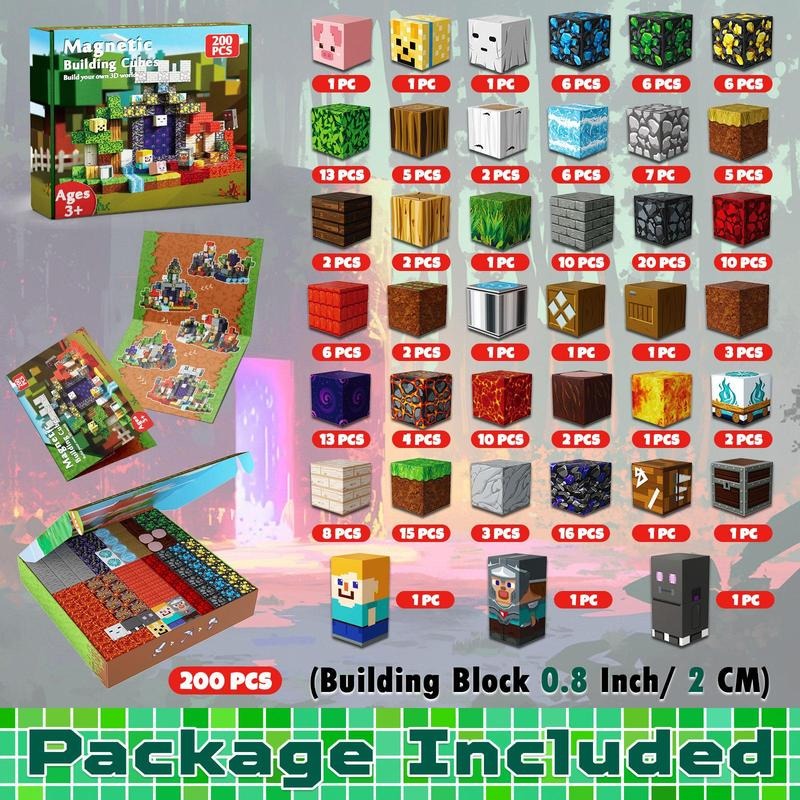 LilToyLab™ Magnetic Building Blocks