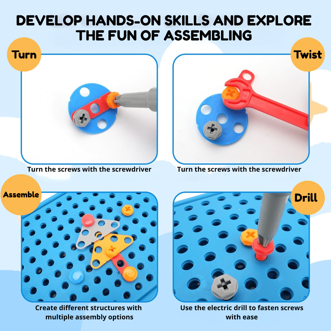 LilToyLab™ Little Engineer Tool Box